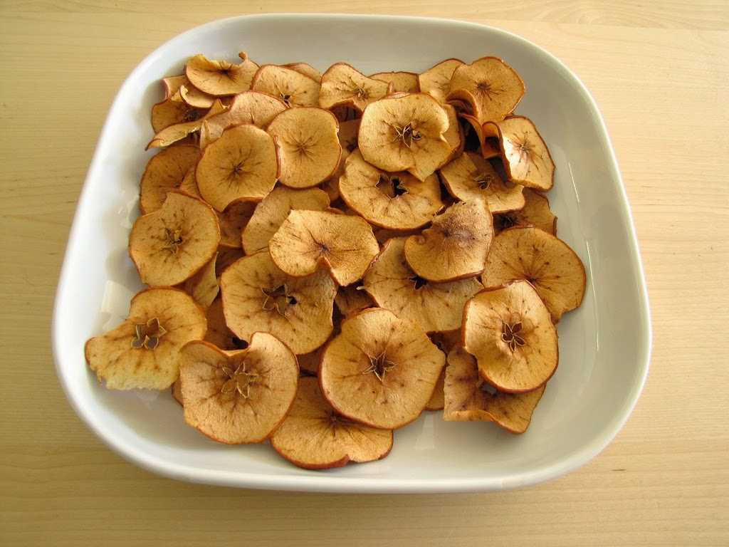 Яблочные чипсы: рецепт. яблочные чипсы в духовке