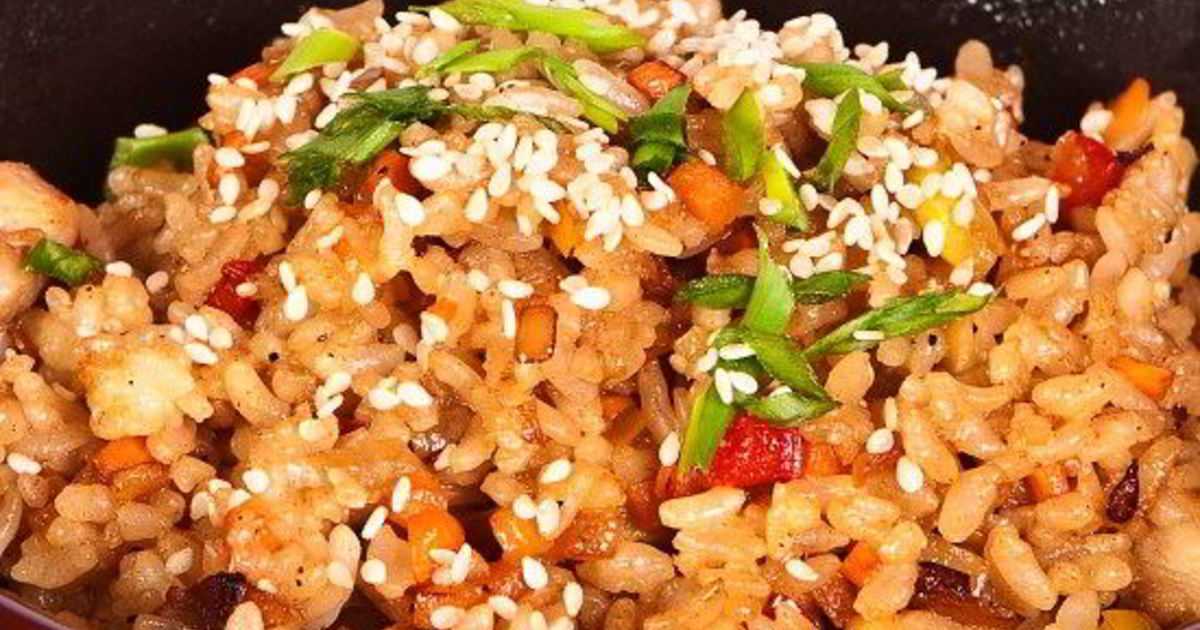 Рис с курицей по азиатски: быстро, вкусно, экзотично
