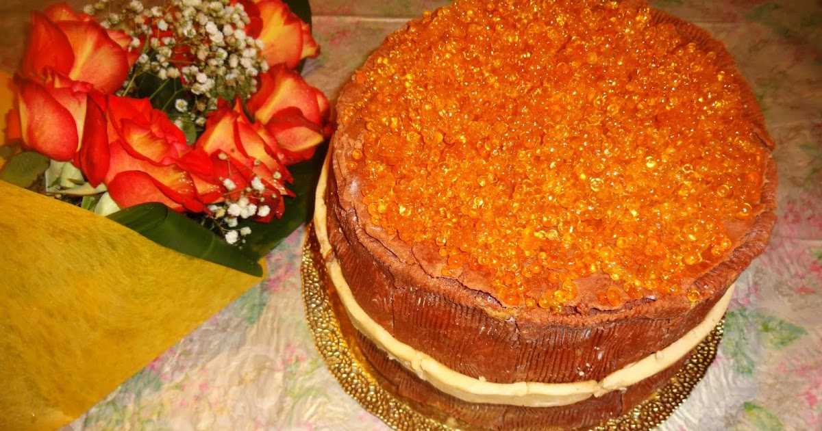 Торт из мастики. бочонок с красной икрой. рецепт с пошаговыми фото