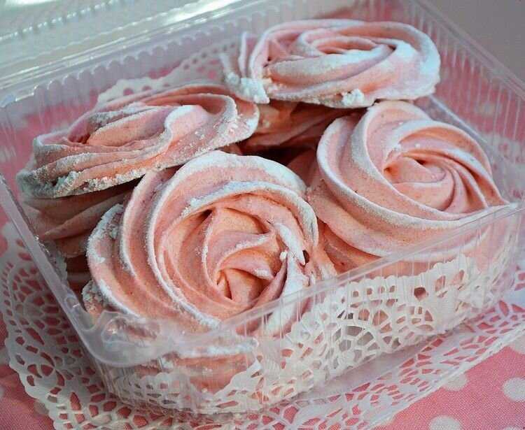Клубничный зефир с мятой и мусковадо - ирина коган