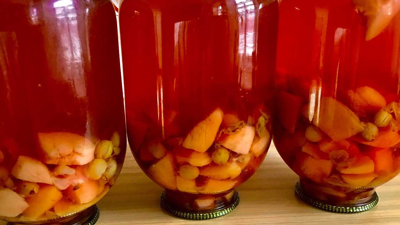 Заготовки из айвы на зиму