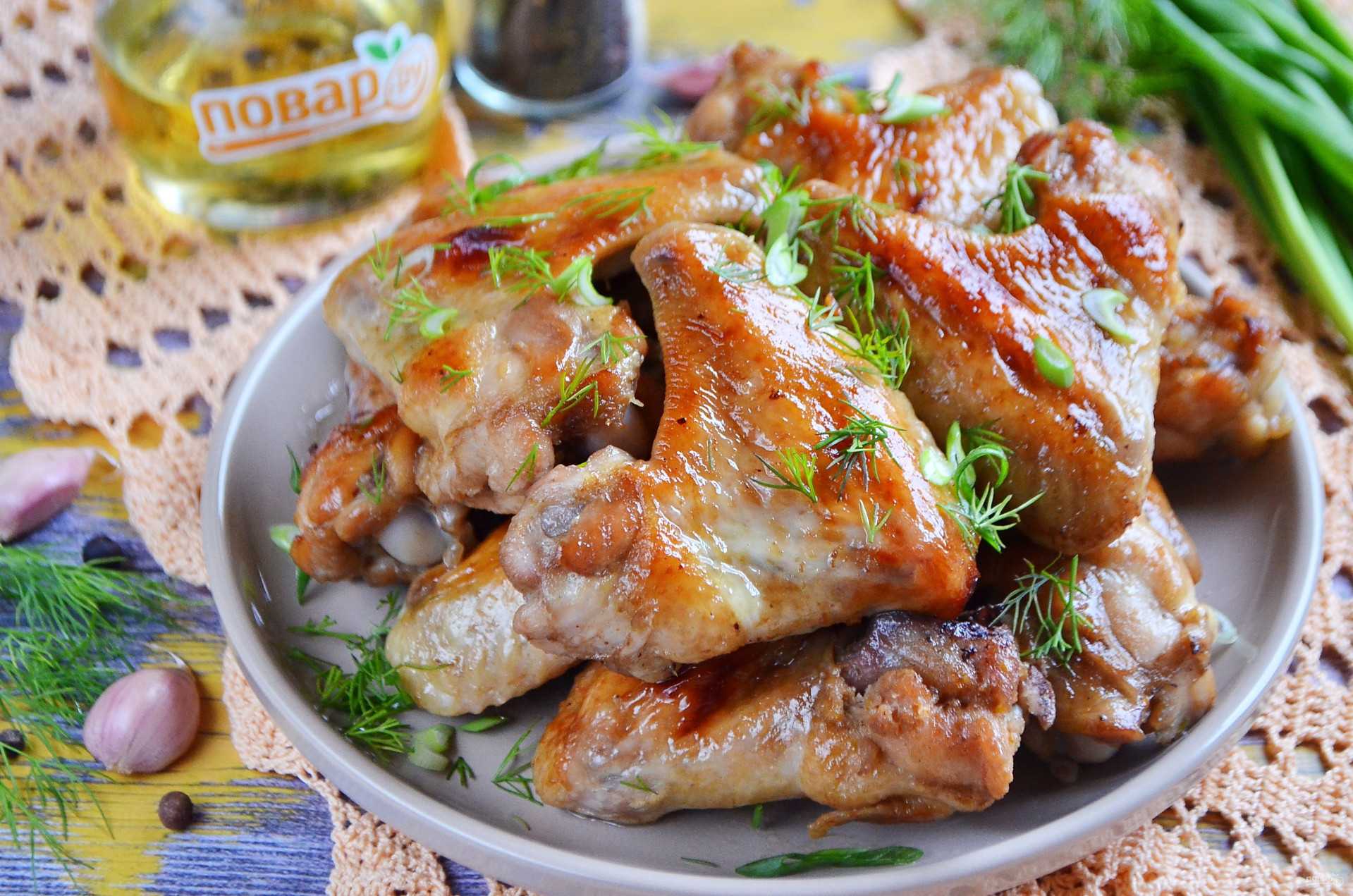 Как приготовить куриные крылышки в мультиварке