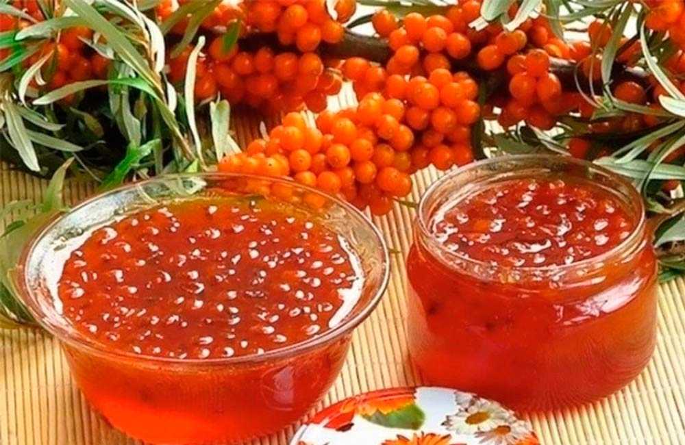 Облепиха протертая с сахаром на зиму (рецепты без варки)