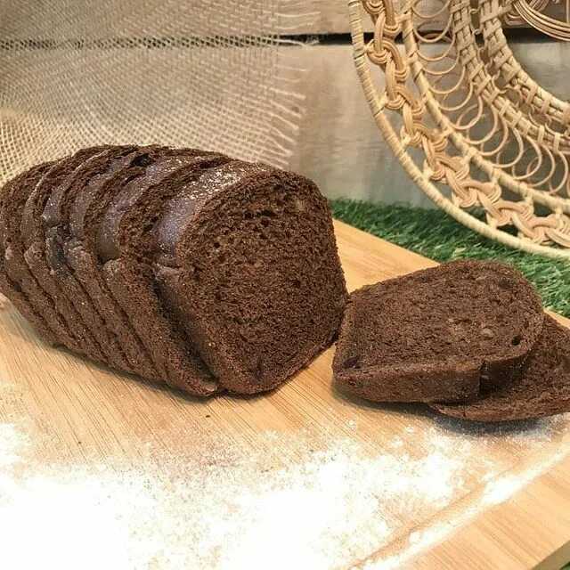 Пшеничный заварной хлеб в духовке