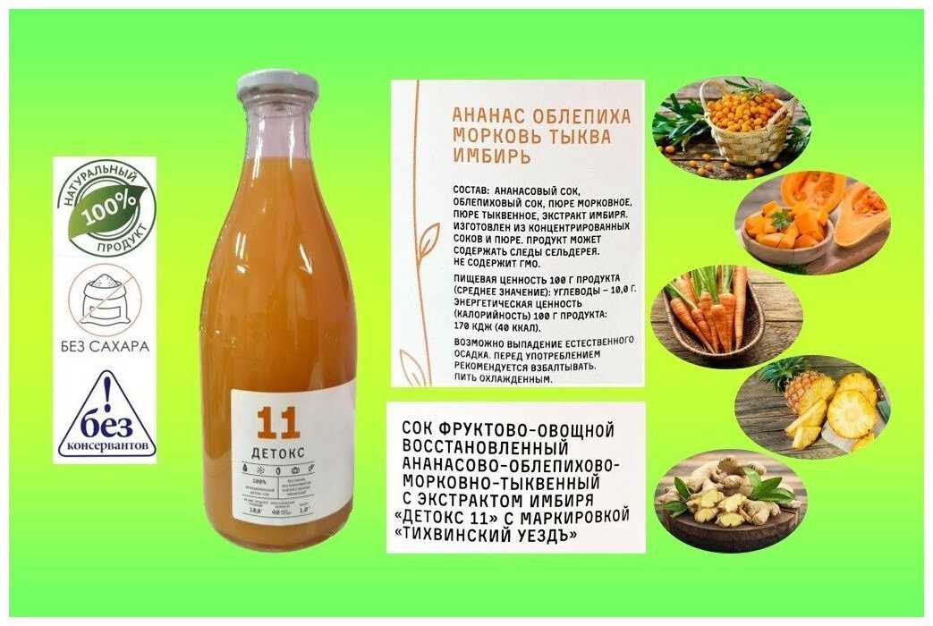 Особенности детокс-диеты