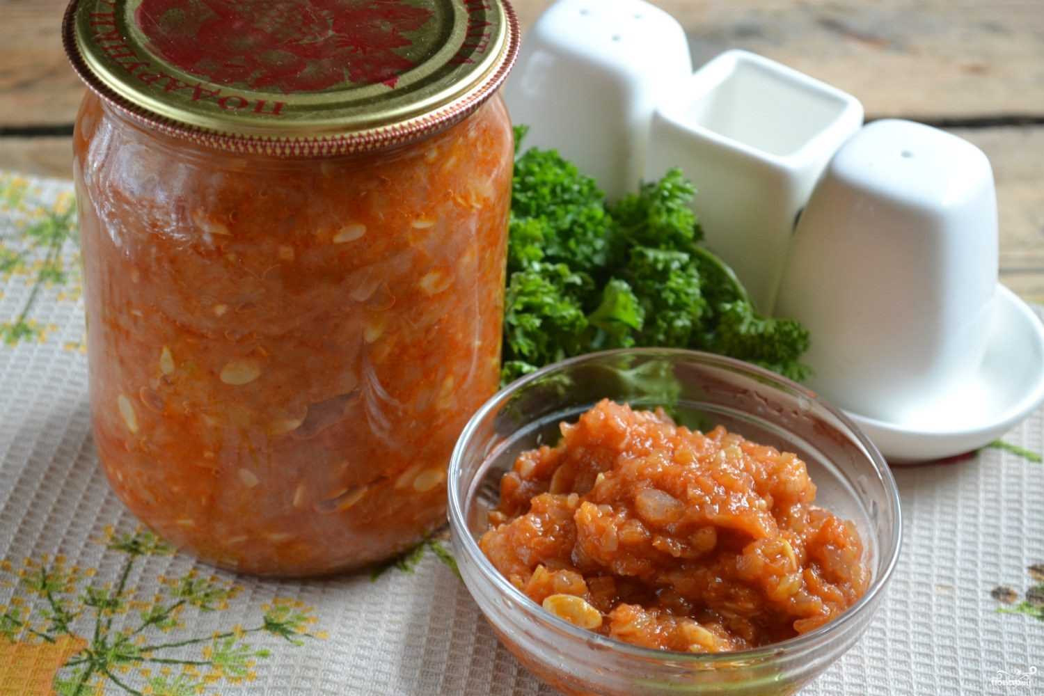 Икра из моркови на зиму