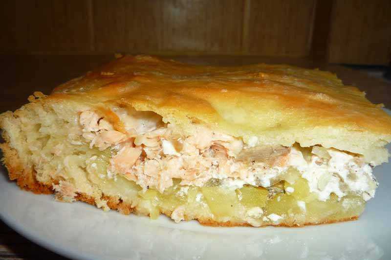 Пирог с рыбой и картошкой – не только на четверг! рецепты пирогов с рыбой и картошкой: заливных, дрожжевых, слоеных