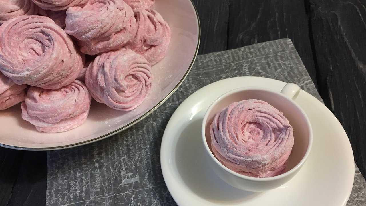 Зефир вишнёвый ⋆ готовим вкусно, красиво и по-домашнему!
