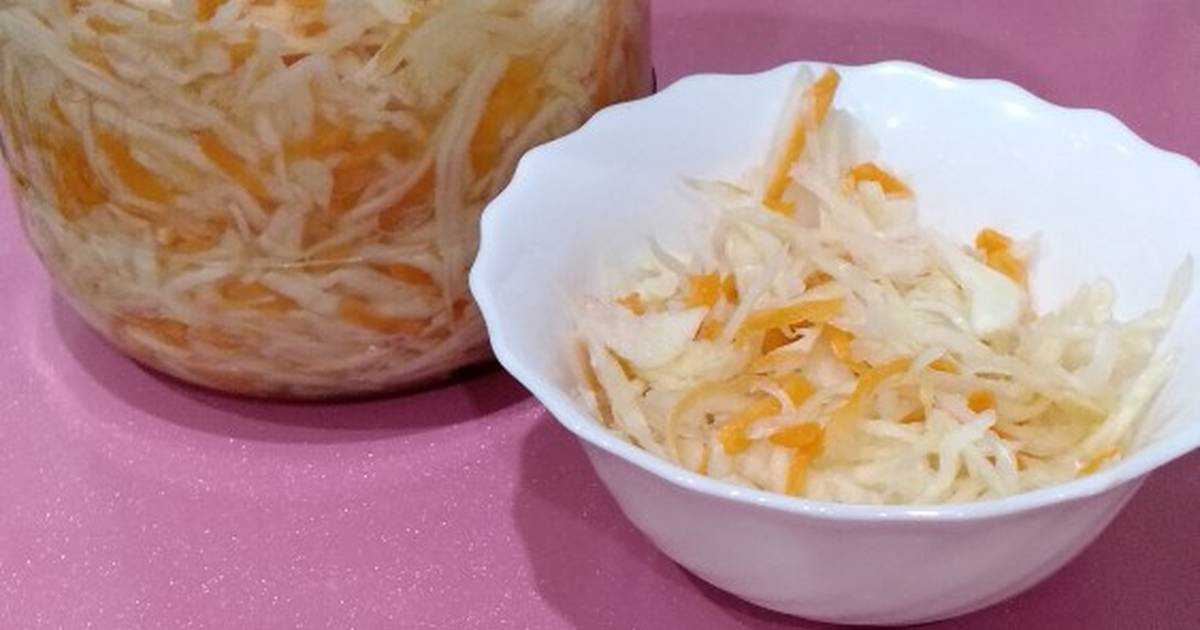 Капуста маринованная с чесноком и имбирем