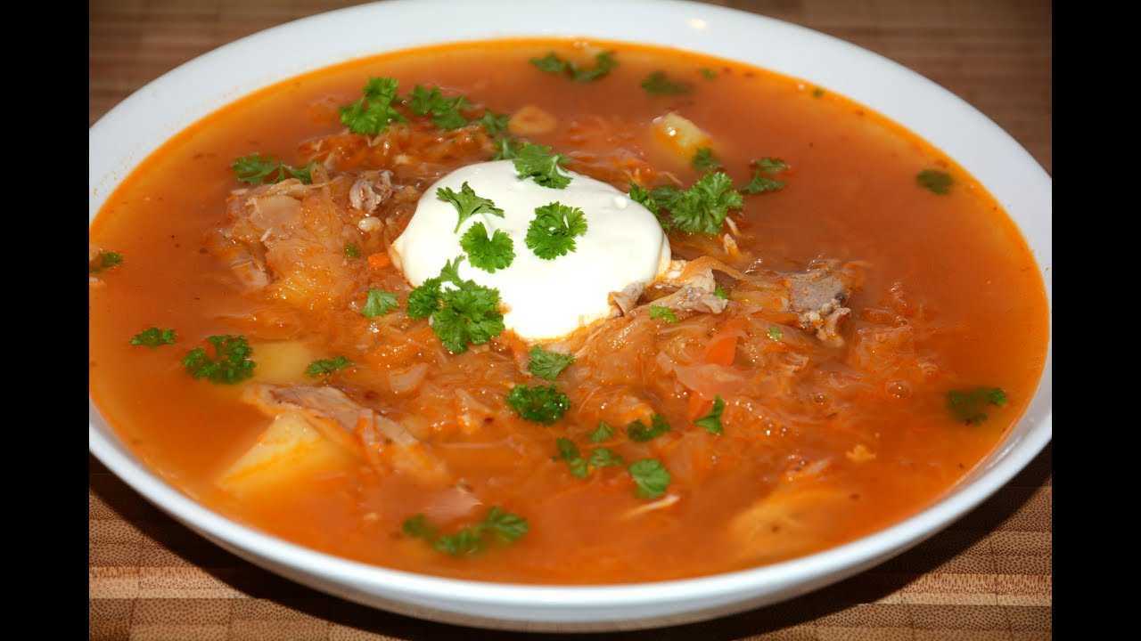Готовим щи из квашеной капусты в мультиварке