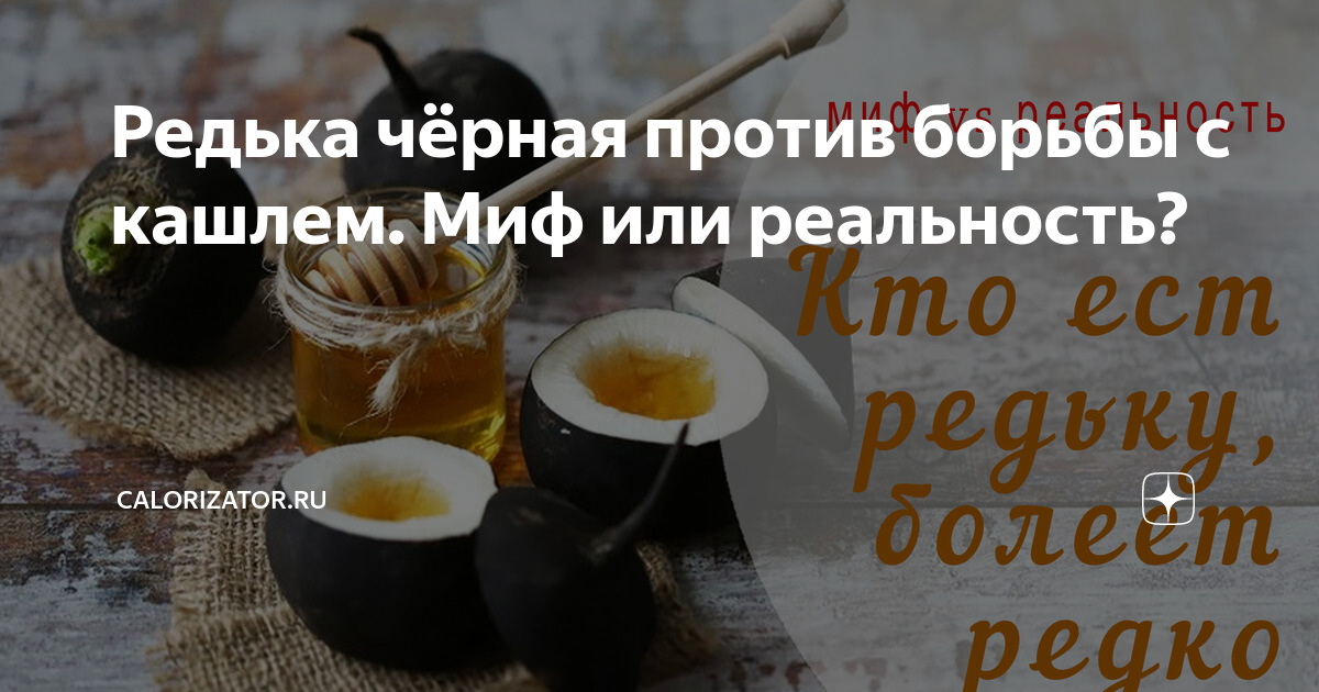 🍀 черная редька с медом от кашля: рецепты и правила применения для взрослых и детей