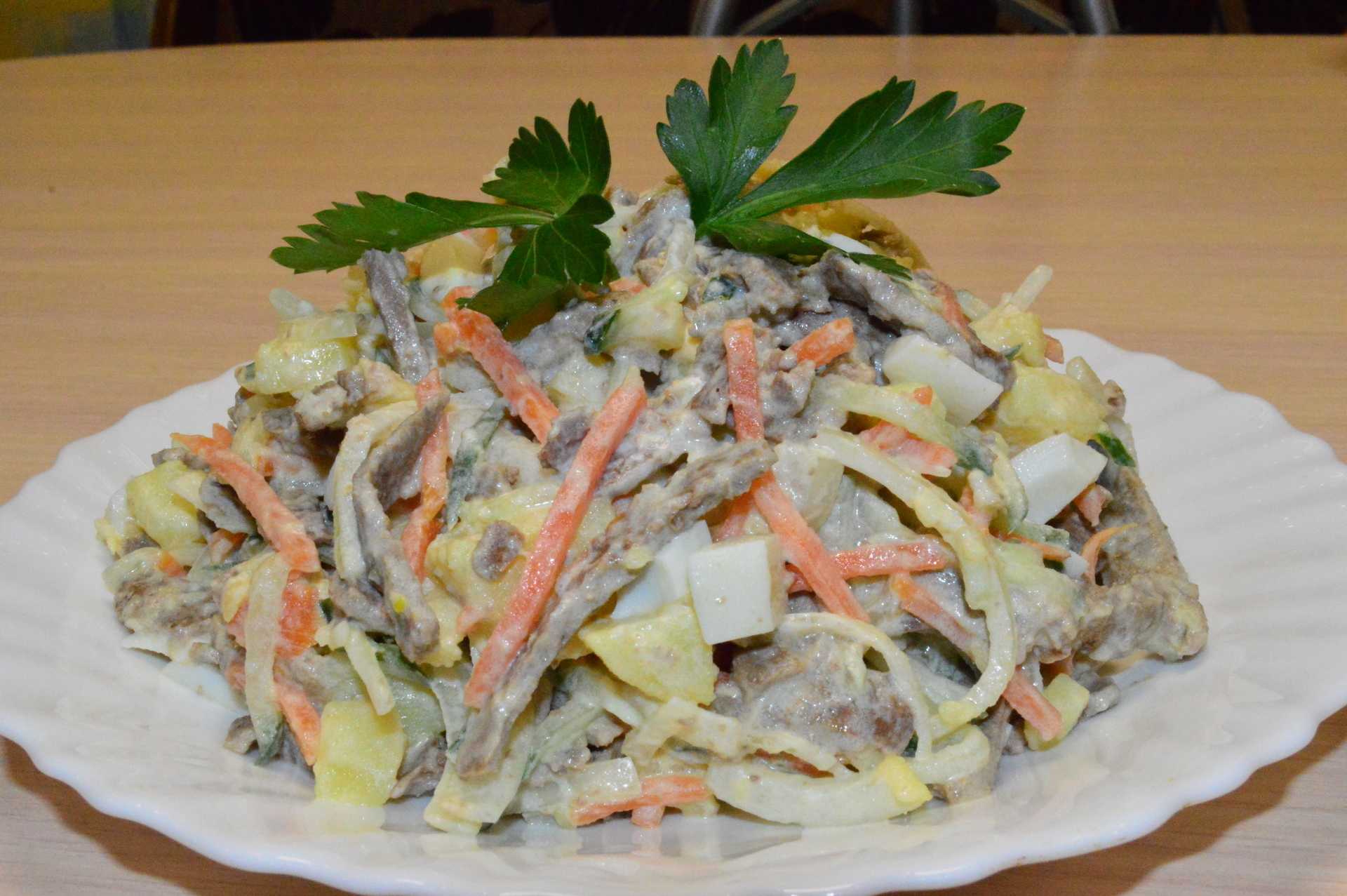 Салат с куриной печенью - 10 вкусных рецептов пошагово (с фото)