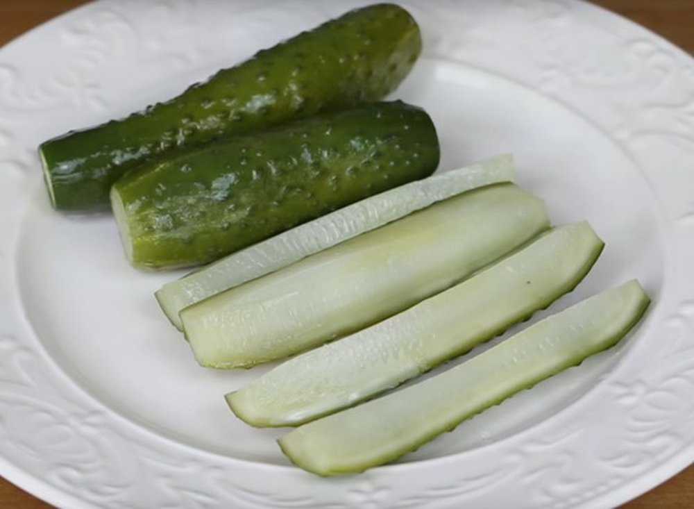 Запеченные огурцы